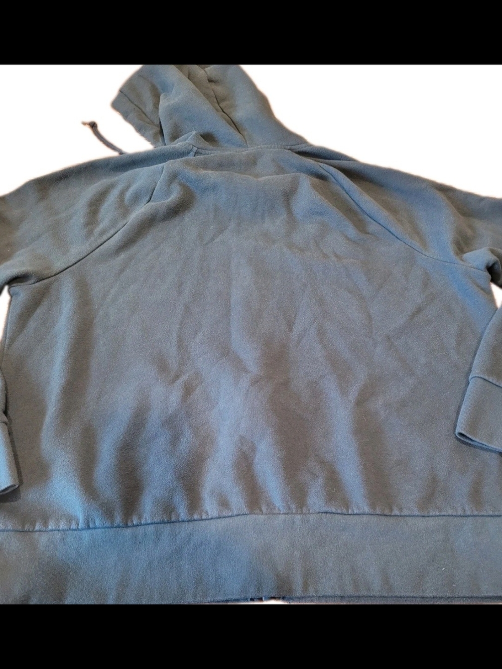 Time and Tru Women’s XL 16-18 Gem Slate Blue Full Zip Hoodie Cotton Blend - Picture 2 of 8